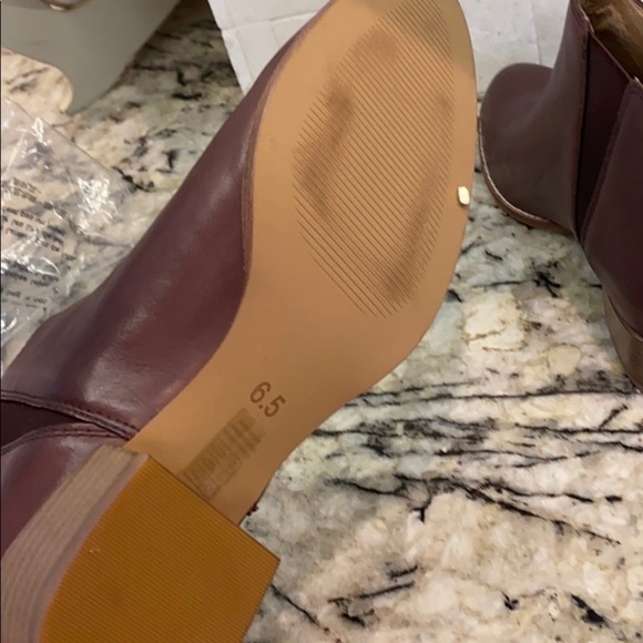 Madewell Carina leather ankle boots aa185 - Picture 3 of 4